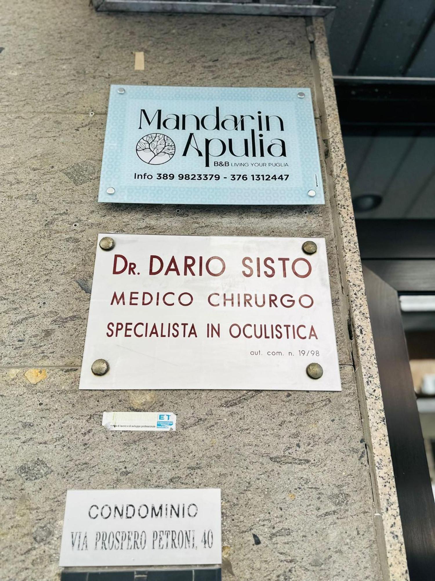 Mandarin Apulia B&B 바리 외부 사진